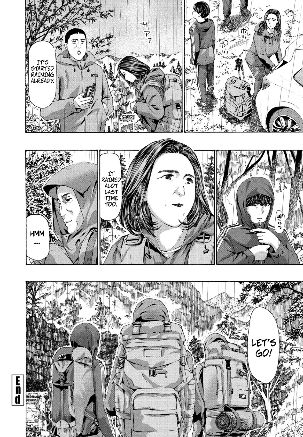 Hentai Manga Comic-At the Shelter-Read-60